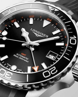Наручные часы  Longines  HydroConquest GMT Longines L3.790.4.56.9 (фото 2)