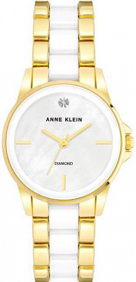 Anne Klein Diamond 4118WTGB