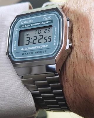 Наручные часы  Casio  Vintage Casio A-168WA-3A (фото 10)
