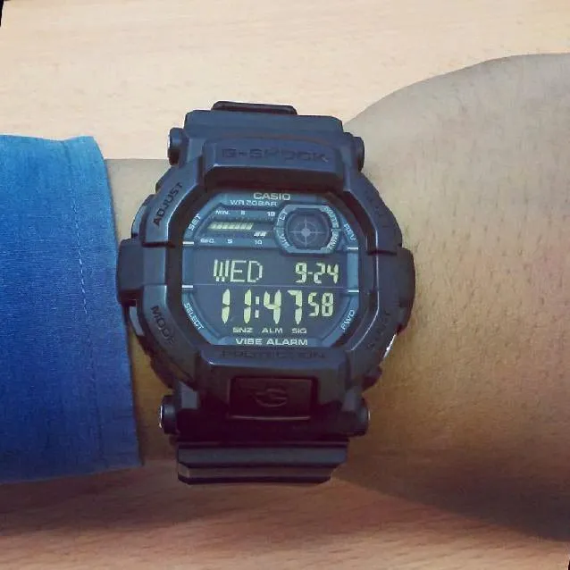 Наручные часы  Casio  G-Shock Casio GD-350-1B (фото 4)