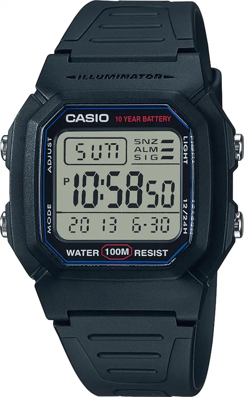 Наручные часы  Casio  Collection Casio W-800H-1A (фото 1)