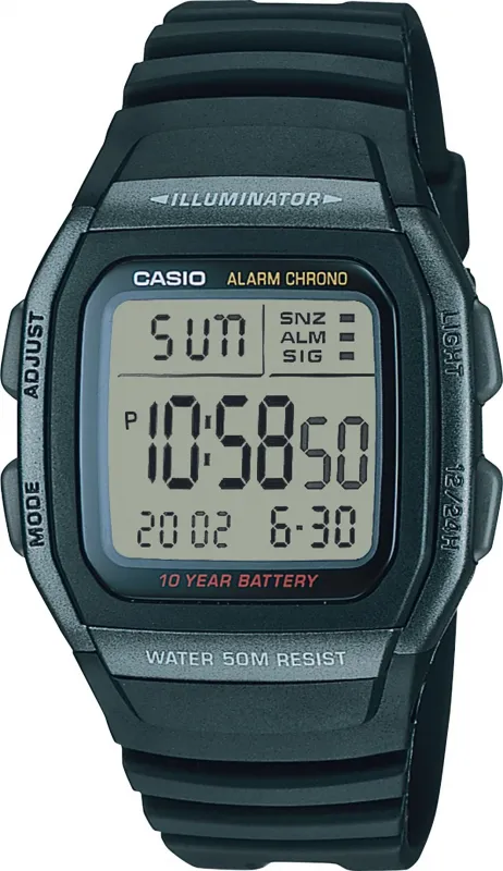 Наручные часы  Casio  Collection Casio W-96H-1B (фото 1)