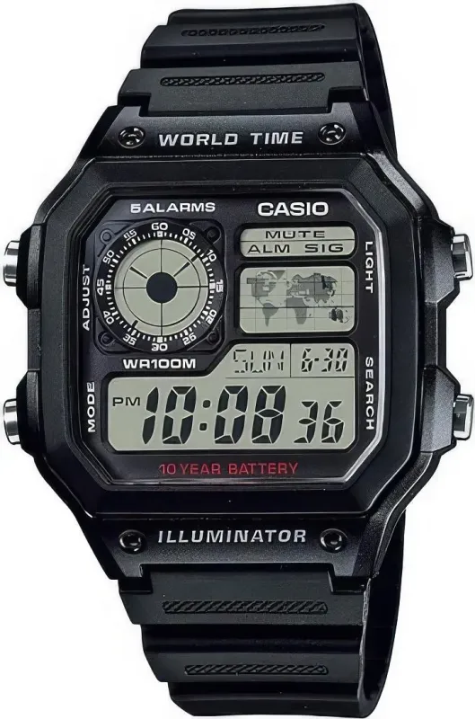 Наручные часы  Casio  Collection Casio AE-1200WH-1A (фото 1)