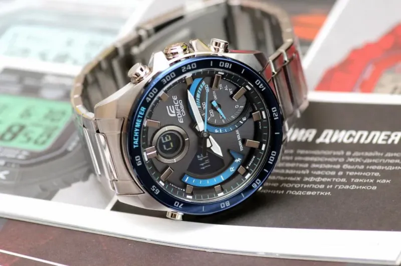 Наручные часы  Casio  Edifice Casio ECB-900DB-1B (фото 6)