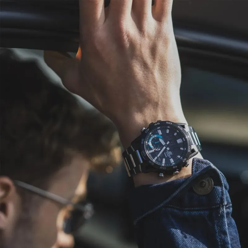 Наручные часы  Casio  Edifice Casio ECB-40PB-1A (фото 2)