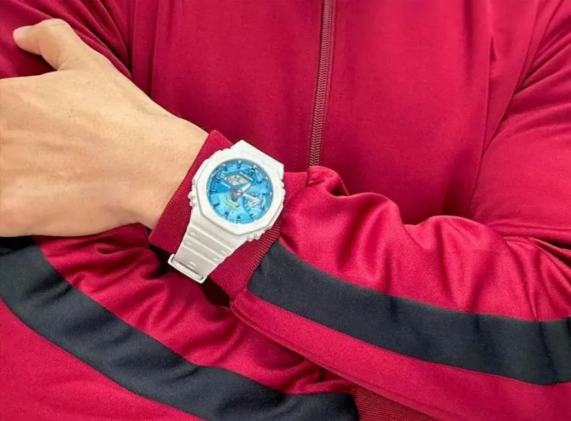 Наручные часы  Casio  G-Shock Casio GA-2100AS-5A (фото 9)