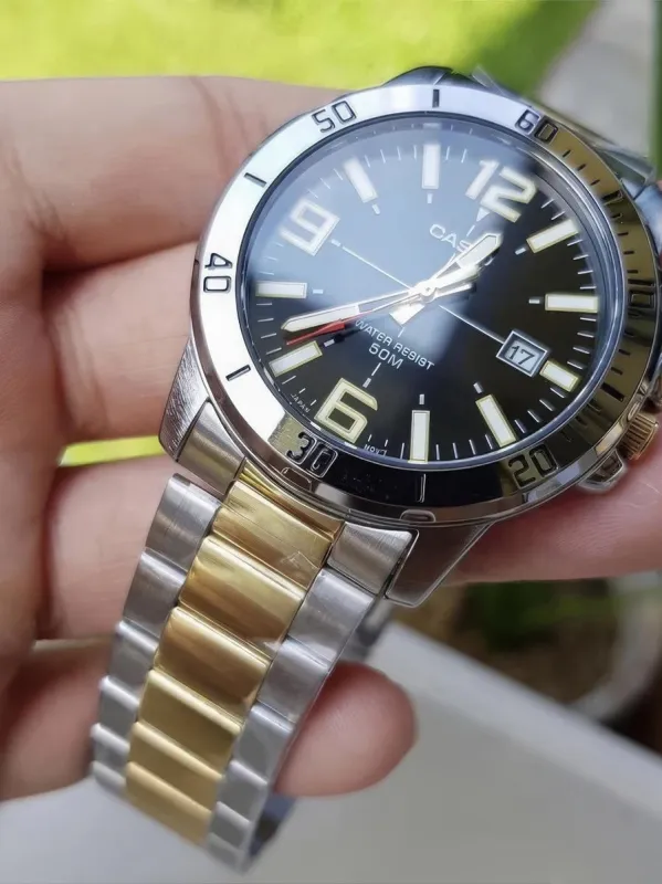 Наручные часы  Casio  Collection Casio MTP-VD01SG-1B (фото 6)