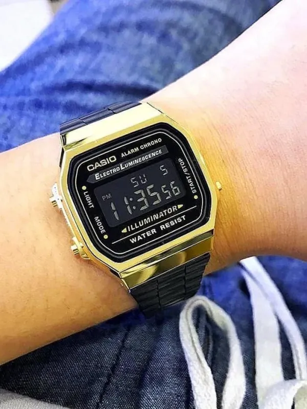 Наручные часы  Casio  Vintage Casio A-168WEGB-1B (фото 6)
