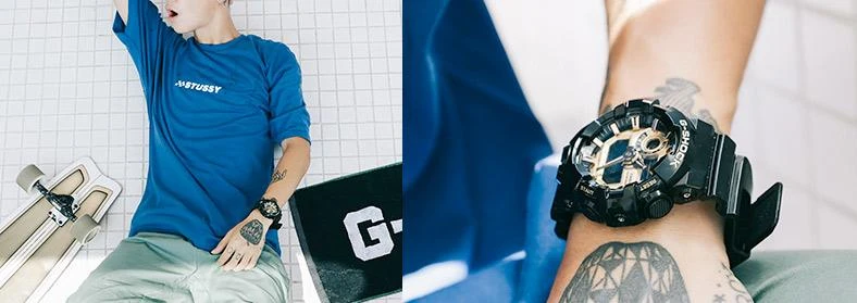 Наручные часы  Casio  G-Shock Casio GA-710GB-1A (фото 15)