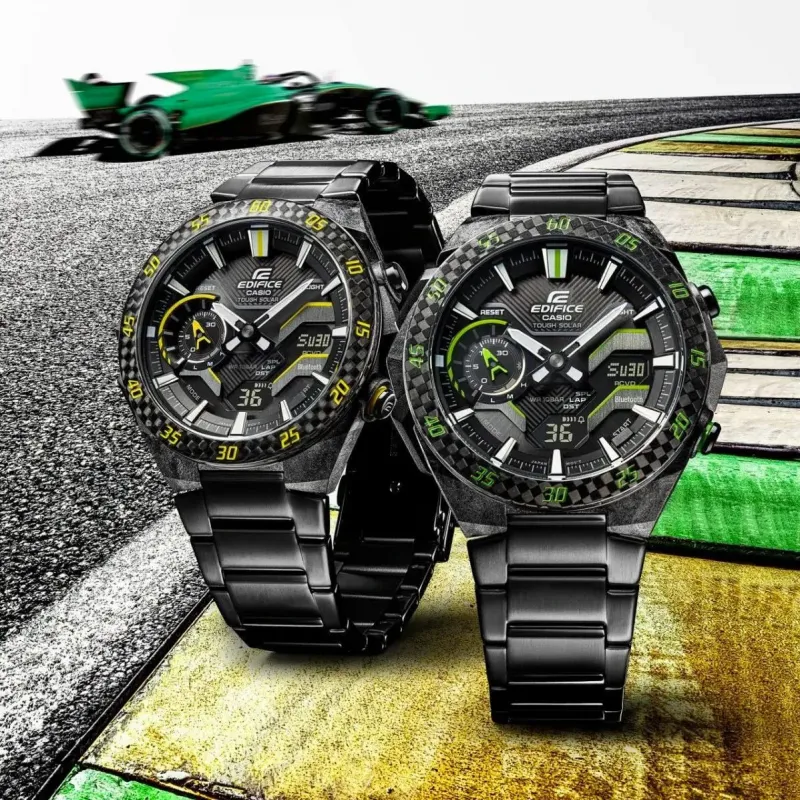 Наручные часы  Casio  Edifice Casio ECB-2200RC-1A3 (фото 2)