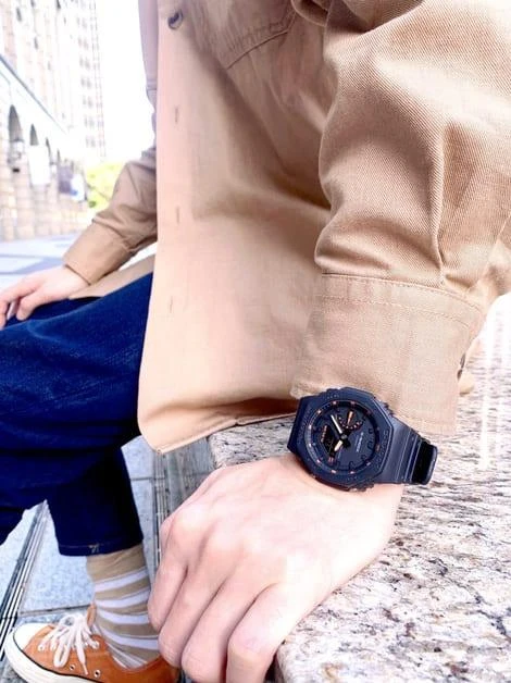 Наручные часы  Casio  G-Shock Casio GA-2100-1A4 (фото 5)