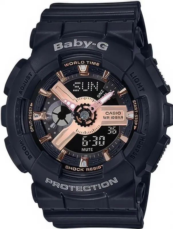 Наручные часы  Casio  Baby-G Casio BA-110RG-1A (фото 1)