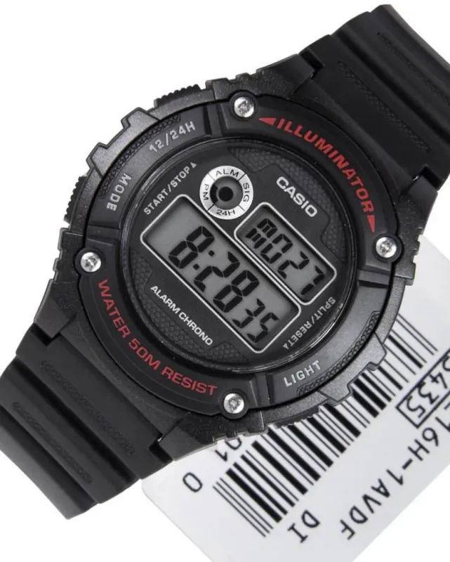 Наручные часы  Casio  Collection Casio W-216H-1A (фото 2)