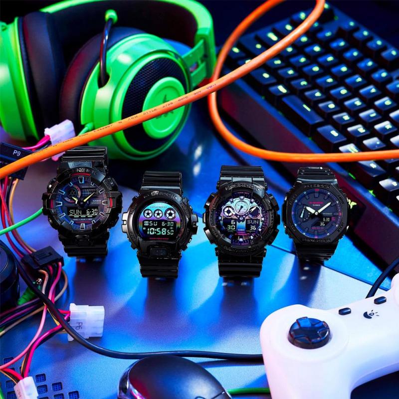 Наручные часы  Casio  G-Shock Casio GA-2100RGB-1A (фото 7)