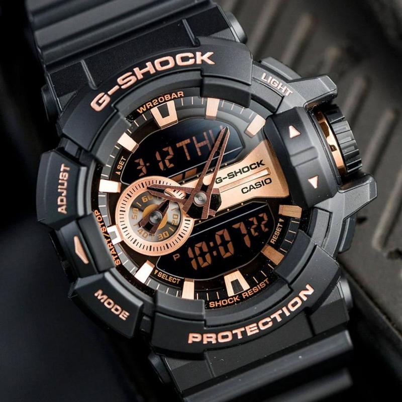 Наручные часы  Casio  G-Shock Casio GA-400GB-1A4 (фото 1)