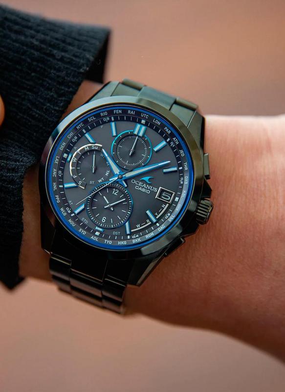 Наручные часы  Casio  Oceanus Casio OCW-T2600B-1A (фото 3)