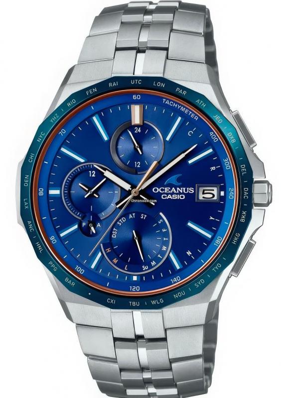 Наручные часы  Casio  Oceanus Casio OCW-S5000F-2A (фото 1)