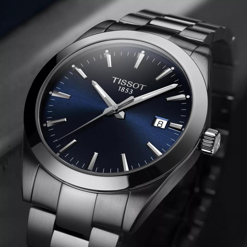 Наручные часы  Tissot  Gentleman Tissot T127.410.11.041.00 (фото 6)