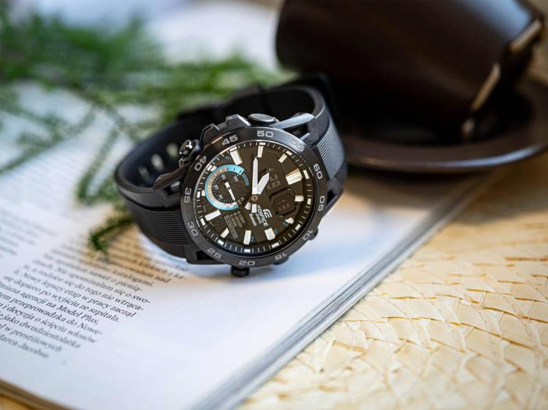 Наручные часы  Casio  Edifice Casio ECB-40PB-1A (фото 5)