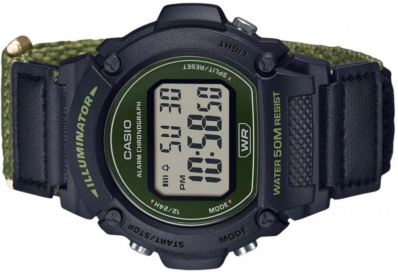 Наручные часы  Casio  Collection Casio W-219HB-3A (фото 3)