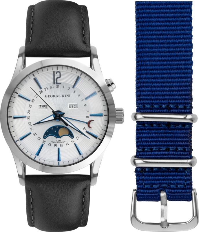 Наручные часы  George Kini  Moonphase George Kini GK.36.11.1S.1BU.1.2.0 (фото 2)