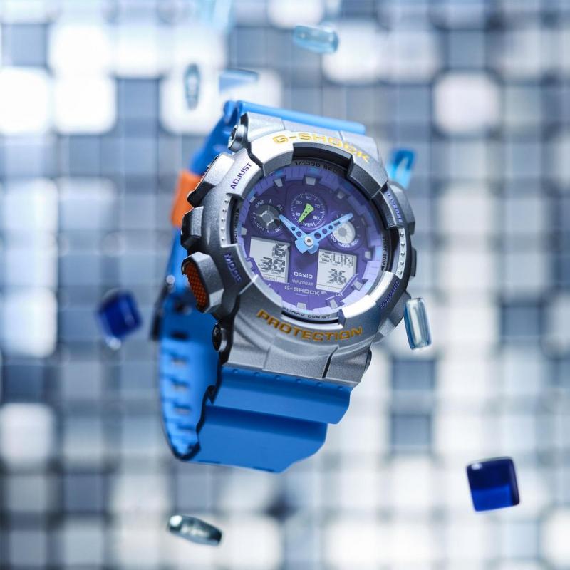 Наручные часы  Casio  G-Shock Casio GA-100EU-8A2 (фото 2)