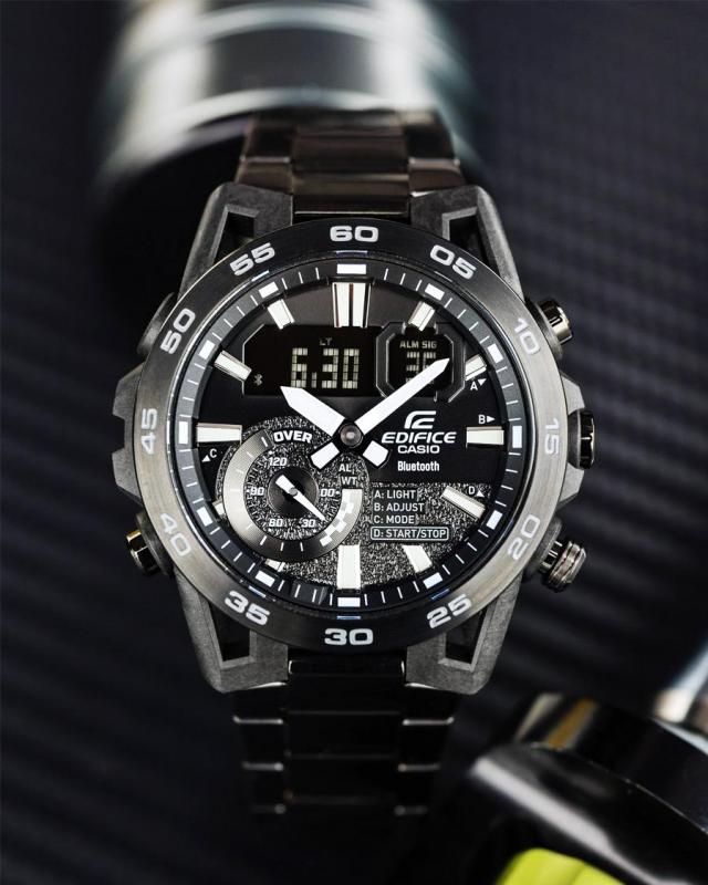 Наручные часы  Casio  Edifice Casio ECB-40BK-1A (фото 4)