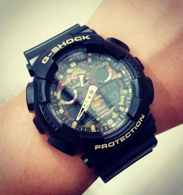 Наручные часы  Casio  G-Shock Casio GA-100CF-1A9 (фото 12)