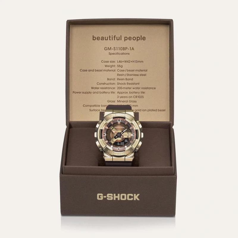 Наручные часы  Casio  G-Shock Casio GM-S110BP-5A (фото 9)