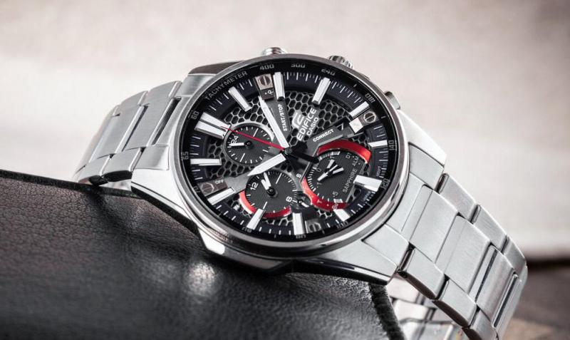 Наручные часы  Casio  Edifice Casio EQB-1200D-1A (фото 8)