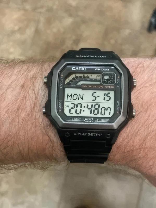 Наручные часы  Casio  Sports Casio WS-1600H-8A (фото 5)