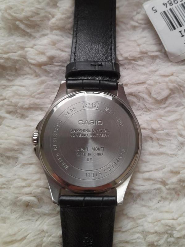 Наручные часы  Casio  Collection Casio MTS-100L-1A (фото 2)