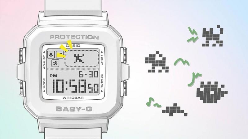 Наручные часы  Casio  Baby-G Casio BGD-10L-4E (фото 8)
