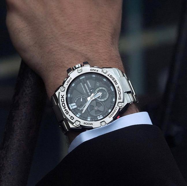 Наручные часы  Casio  G-Shock Casio GST-B100D-1A (фото 11)