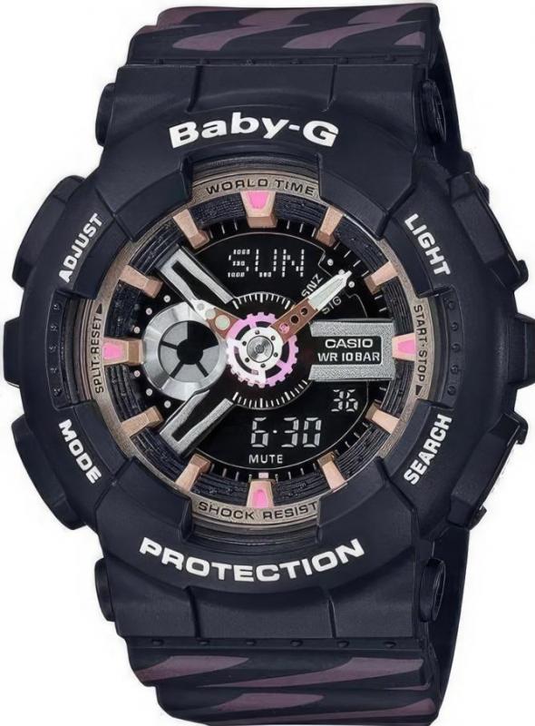 Наручные часы  Casio  Baby-G Casio BA-110CH-1A (фото 1)