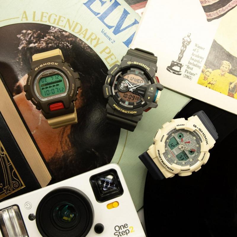 Наручные часы  Casio  G-Shock Casio GA-100PC-7A2 (фото 1)