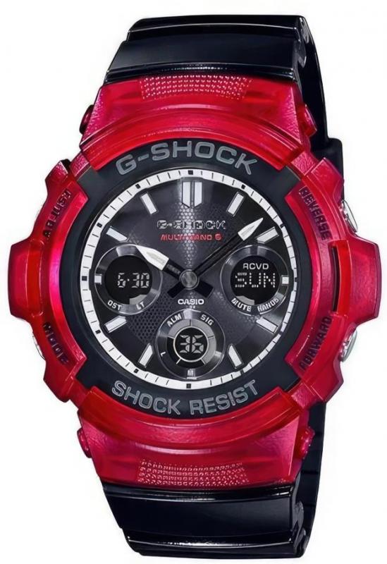 Наручные часы  Casio  G-Shock Casio AWG-M100SRB-4A (фото 1)