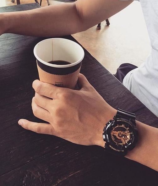 Наручные часы  Casio  G-Shock Casio GA-110GB-1A (фото 14)