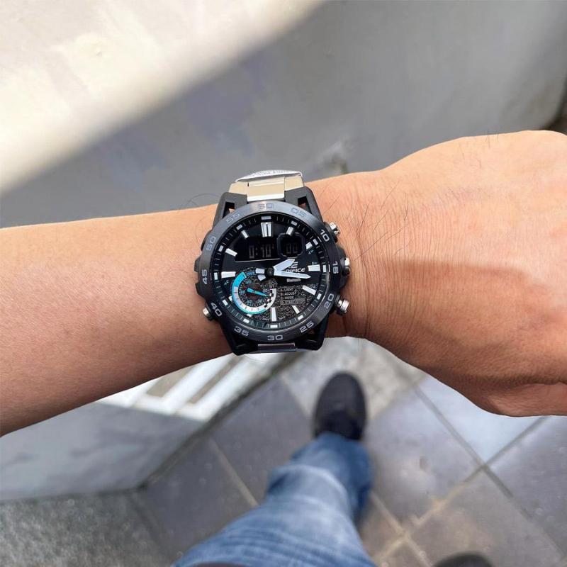 Наручные часы  Casio  Edifice Casio ECB-40DB-1A (фото 11)