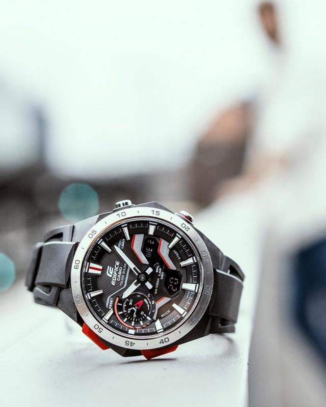 Наручные часы  Casio  Edifice Casio ECB-2200P-1A (фото 6)