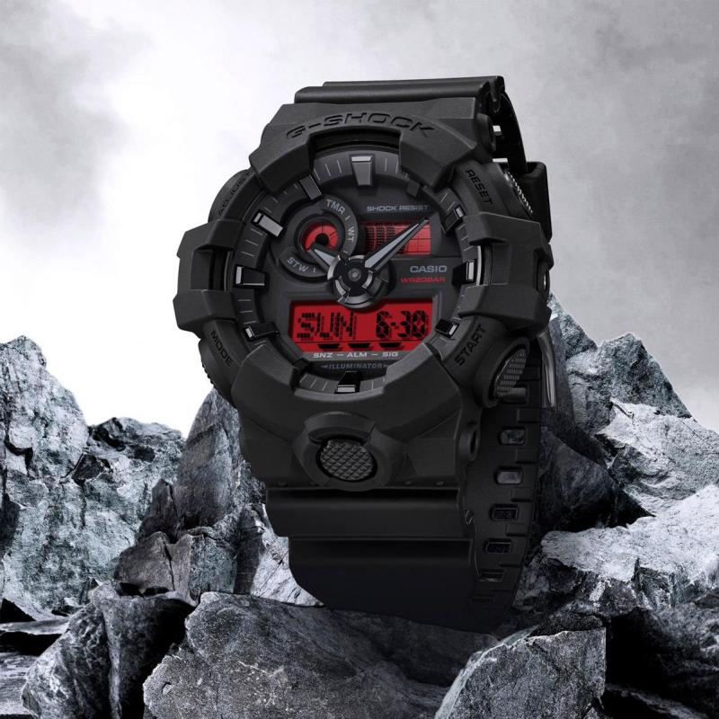 Наручные часы  Casio  G-Shock Casio GA-700BBR-1A (фото 4)