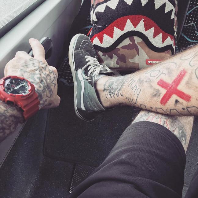 Наручные часы  Casio  G-Shock Casio GA-100B-4A (фото 7)