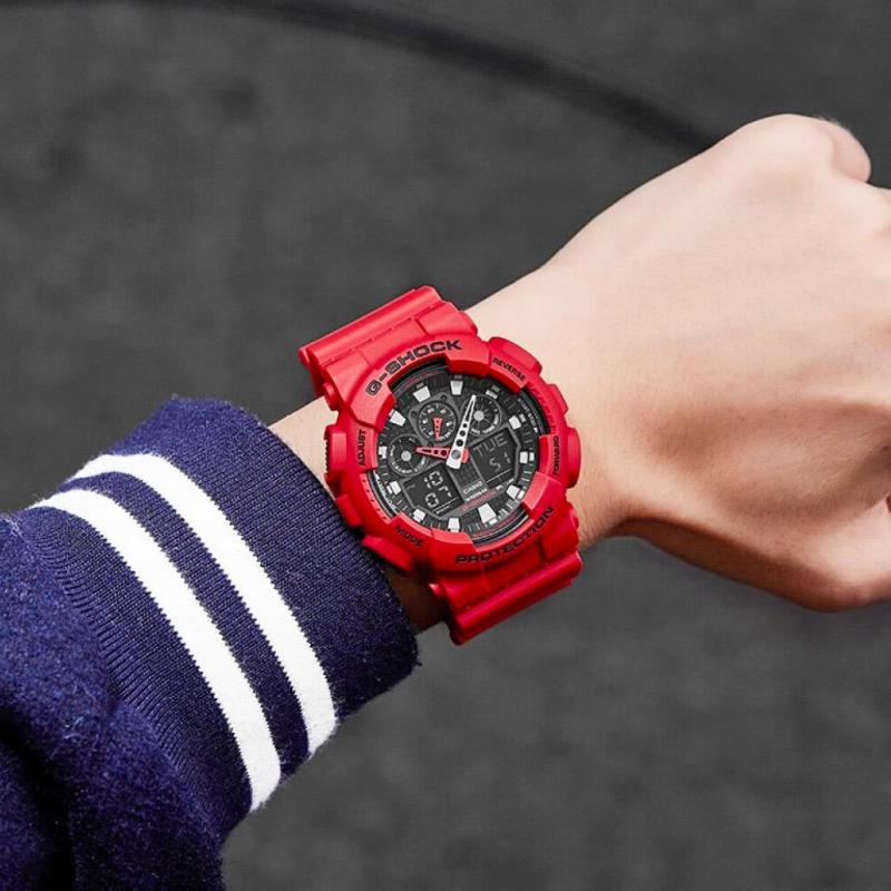 Наручные часы  Casio  G-Shock Casio GA-100B-4A (фото 9)