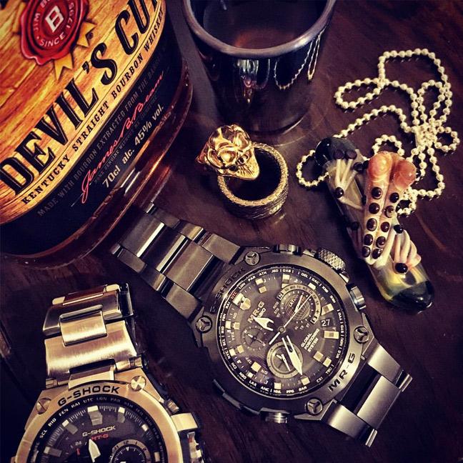 Наручные часы  Casio  G-Shock Casio MRG-G1000B-1A (фото 21)