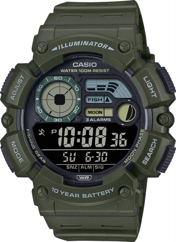 Наручные часы  Casio  Sports Casio WS-1500H-3B (фото 1)