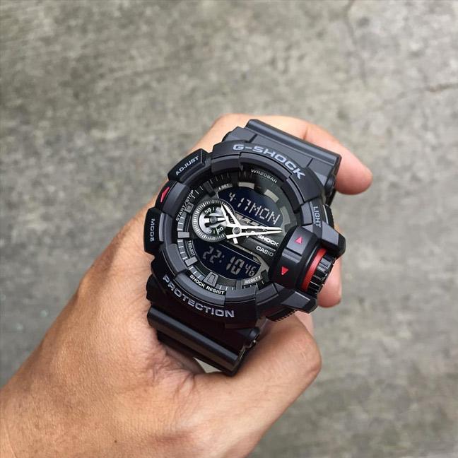 Наручные часы  Casio  G-Shock Casio GA-400-1B (фото 7)
